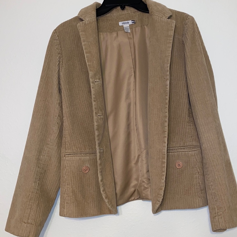 IZOD Corduroy Waist Jacket - Picture 5 of 6